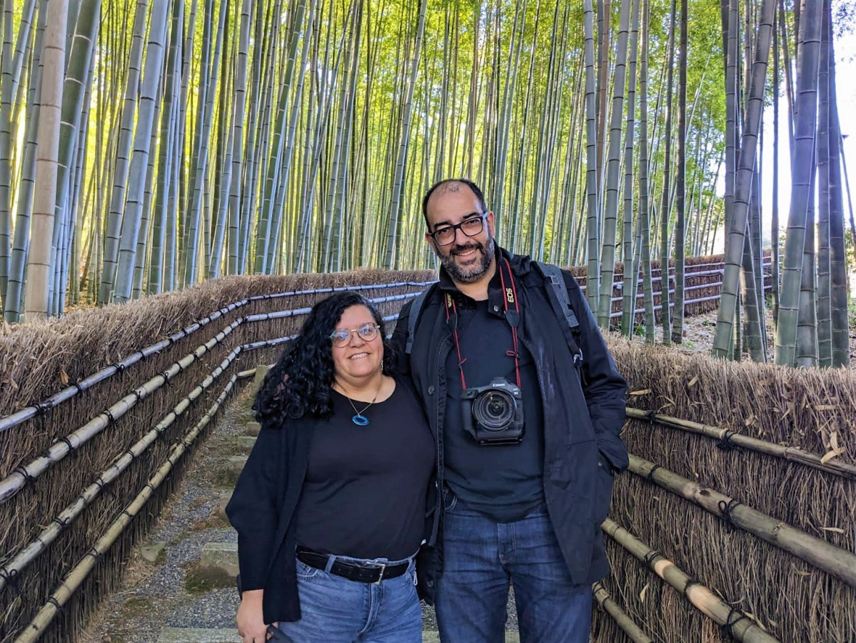 Luis laura bosque bambú arashiyama kioto