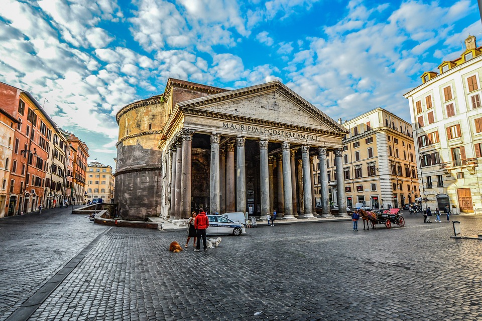 Panteón de Agripa, en Roma