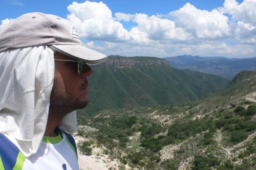 Dean en México, donde estuvo dos meses. / Foto: Blog de Ignacio Dean.