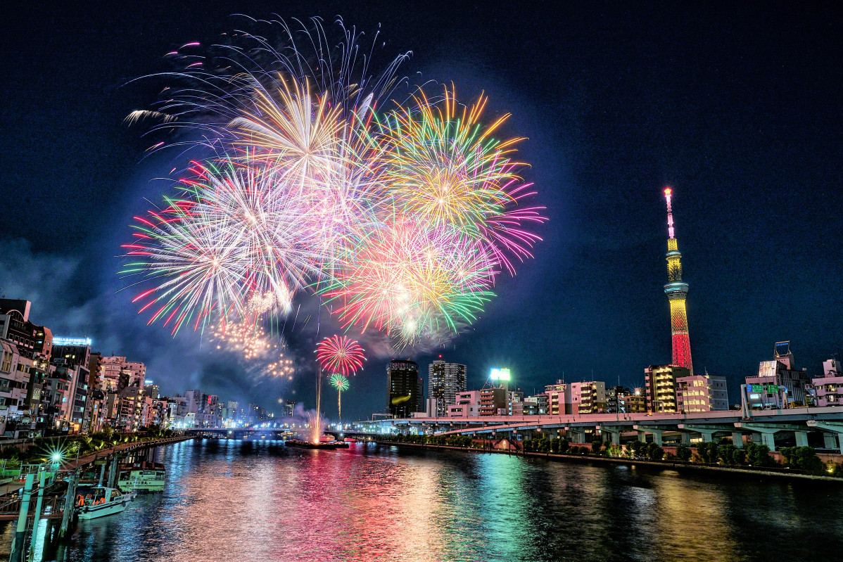 Sumida River Fireworks Festival 07