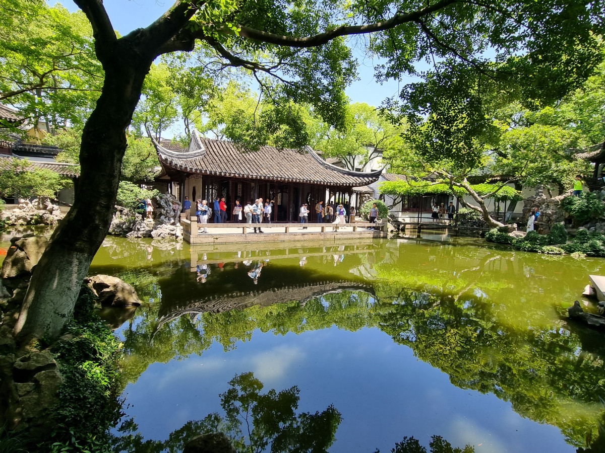 7... JARDIN EN Museo de borde Suzhou, PATRIMONIO DE LA HUMANIDAD t