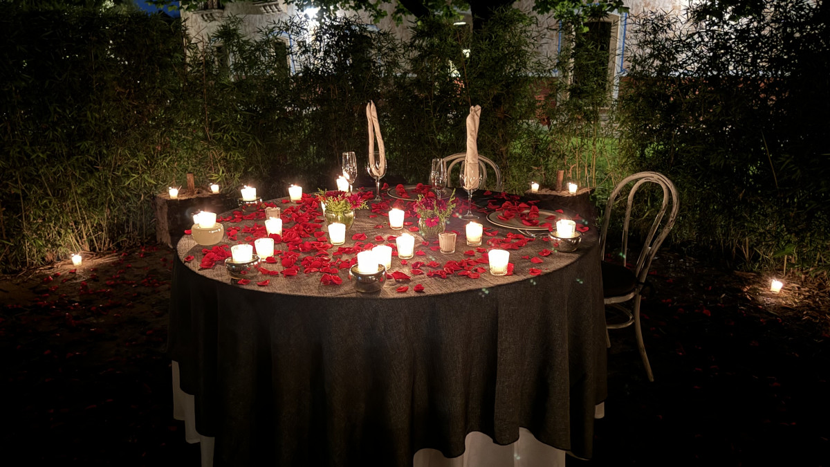 HACIENDA CENA ROMÁNTICA