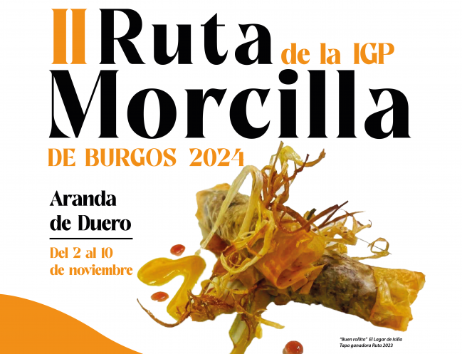 II RUTA DE LA MORCILLA  2024  CARTEL