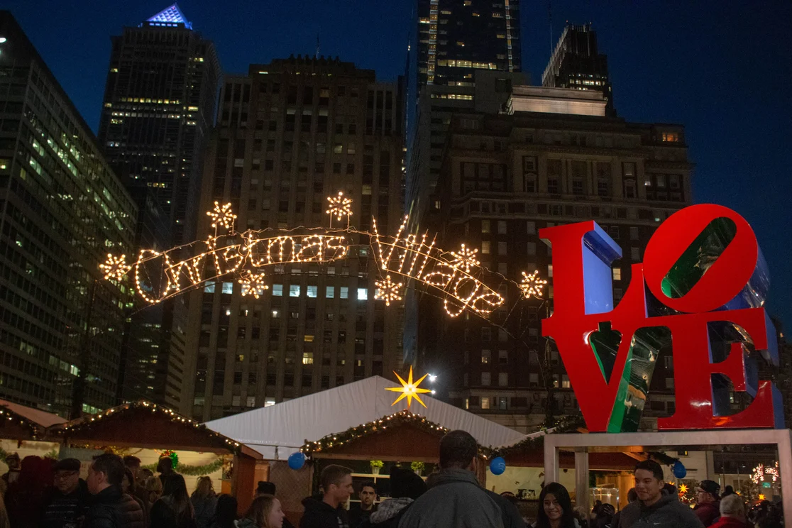 Christmas Village in Philadelphia. Photo courtesy of Christmas Village in Philadelphia (13)